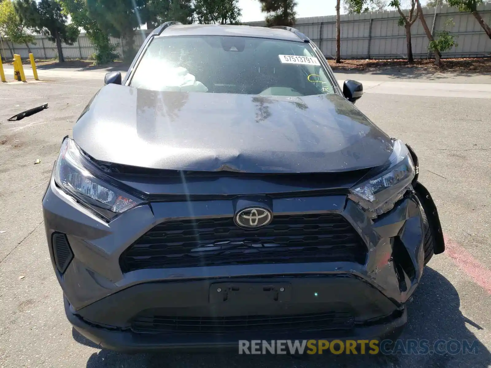 9 Photograph of a damaged car 2T3K1RFV5KC013825 TOYOTA RAV4 2019