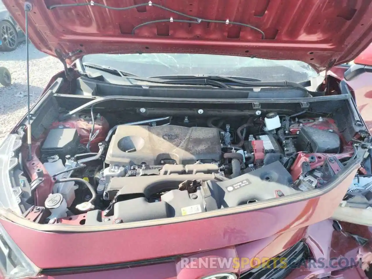 7 Photograph of a damaged car 2T3K1RFV5KW001723 TOYOTA RAV4 2019