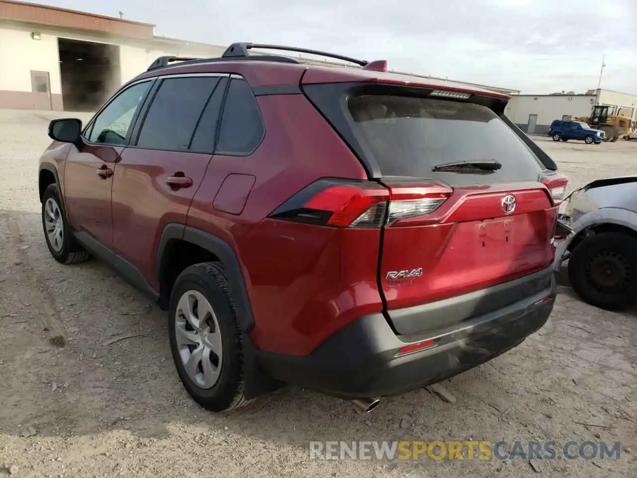 3 Photograph of a damaged car 2T3K1RFV5KW003052 TOYOTA RAV4 2019