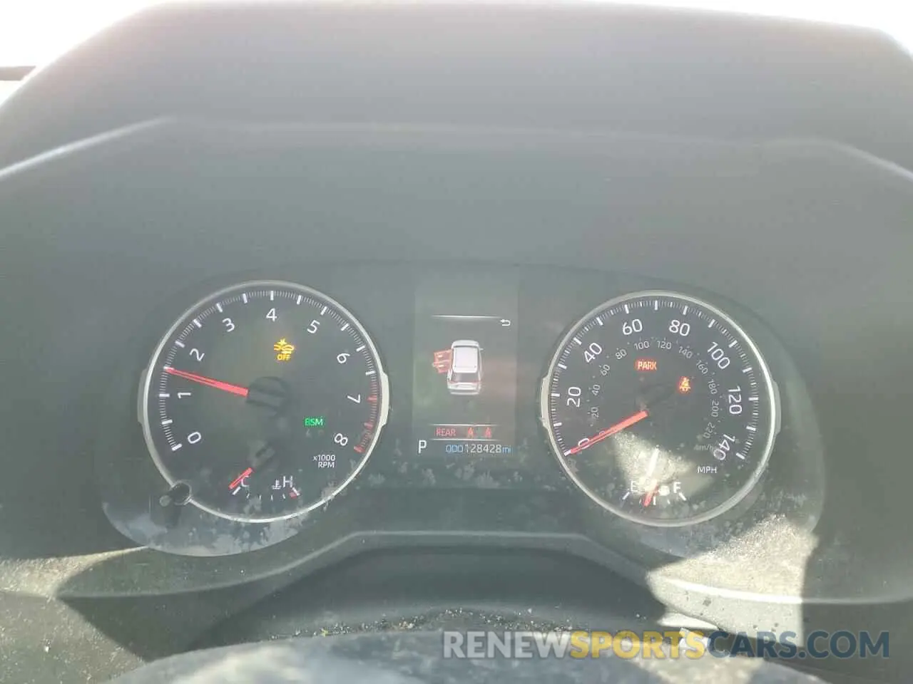 9 Photograph of a damaged car 2T3K1RFV5KW048881 TOYOTA RAV4 2019