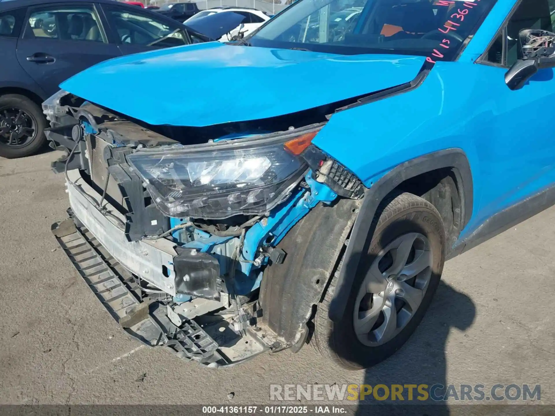 6 Photograph of a damaged car 2T3K1RFV6KC001019 TOYOTA RAV4 2019