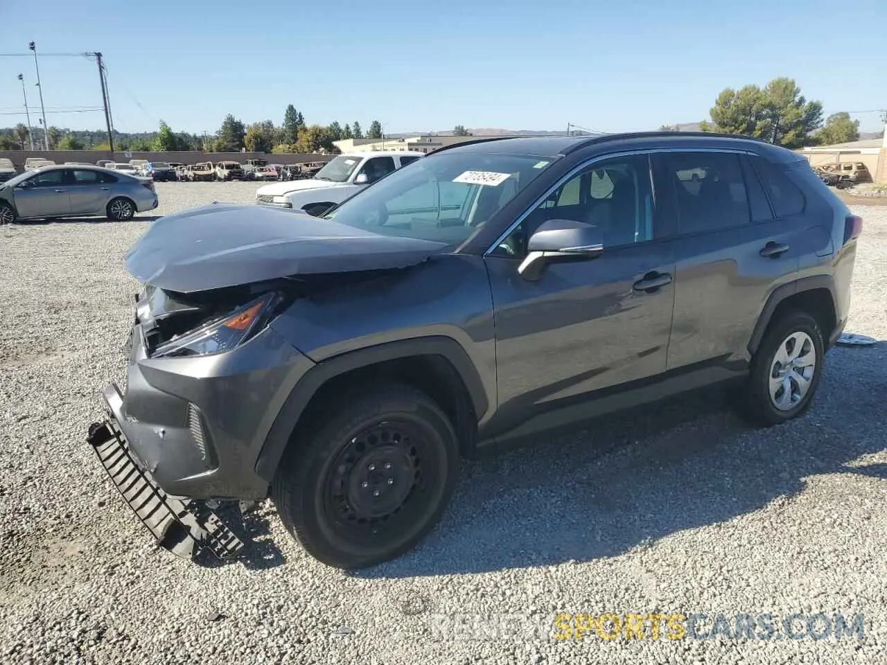 1 Photograph of a damaged car 2T3K1RFV6KC012859 TOYOTA RAV4 2019
