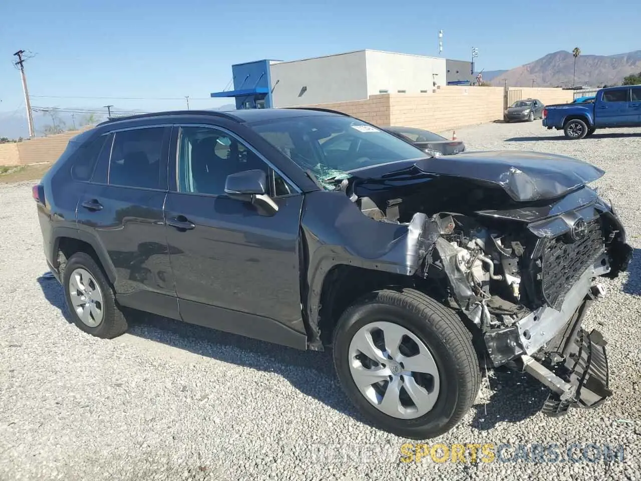 4 Photograph of a damaged car 2T3K1RFV6KC012859 TOYOTA RAV4 2019