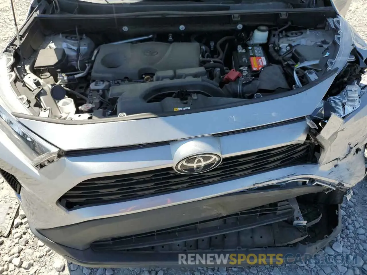 12 Photograph of a damaged car 2T3K1RFV6KW024640 TOYOTA RAV4 2019