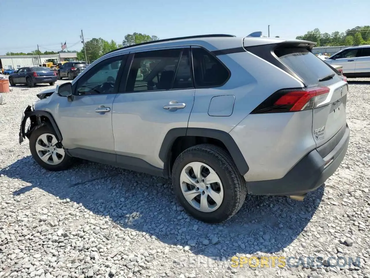2 Photograph of a damaged car 2T3K1RFV6KW024640 TOYOTA RAV4 2019