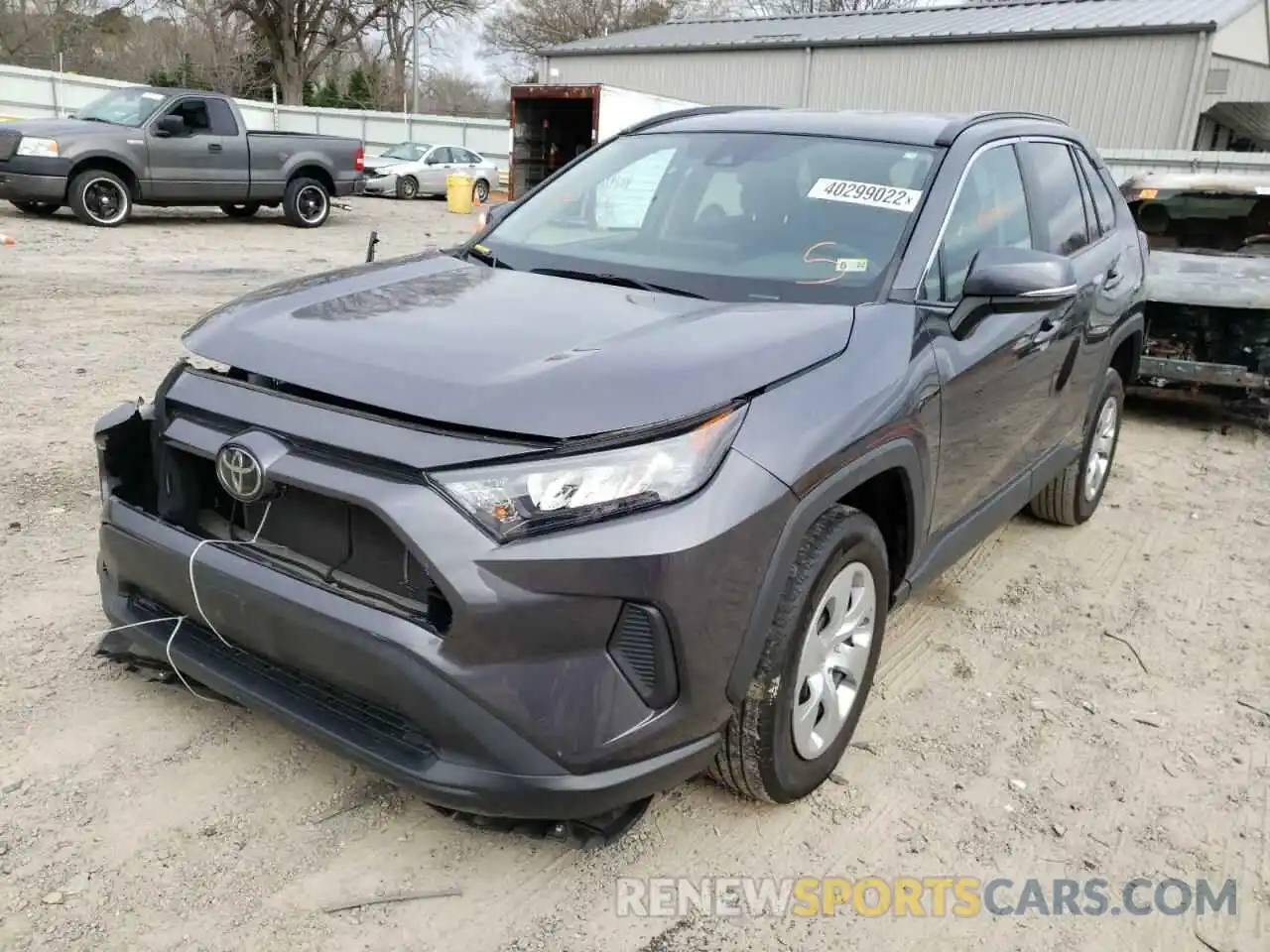 2 Photograph of a damaged car 2T3K1RFV6KW030700 TOYOTA RAV4 2019