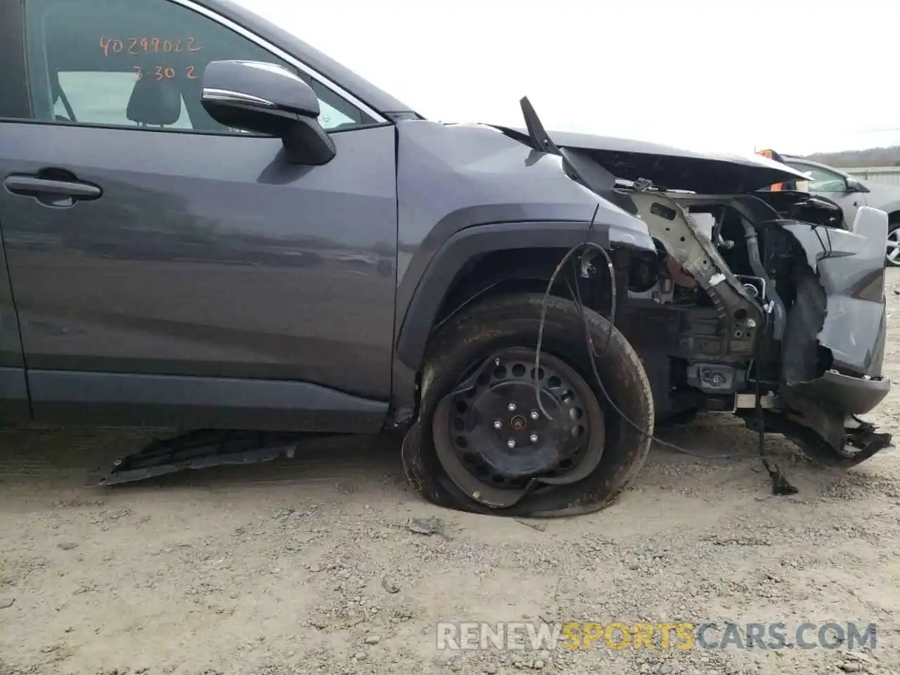 9 Photograph of a damaged car 2T3K1RFV6KW030700 TOYOTA RAV4 2019