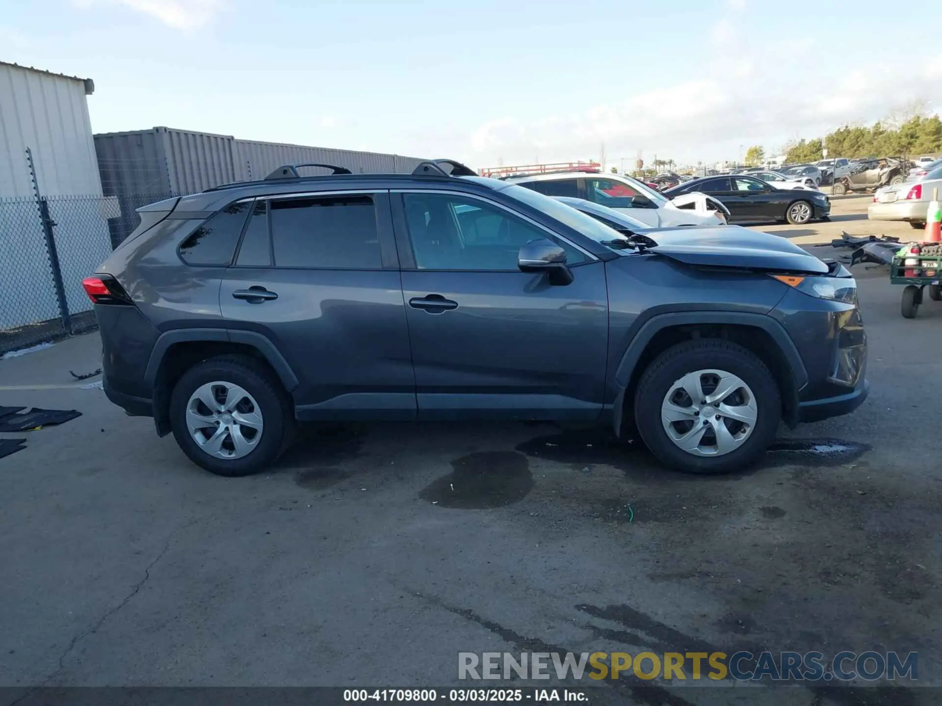 13 Photograph of a damaged car 2T3K1RFV6KW043754 TOYOTA RAV4 2019