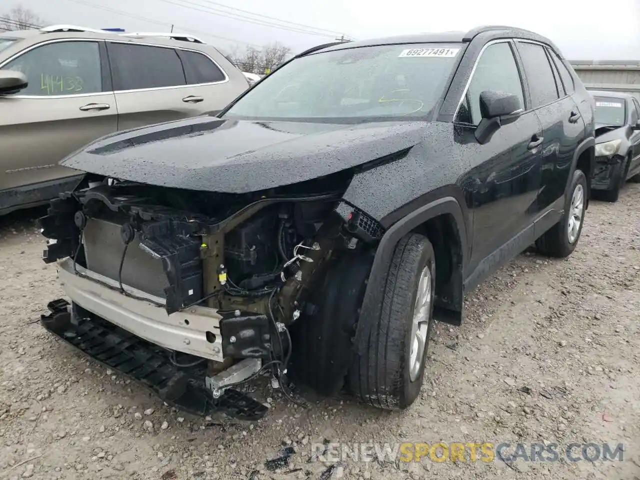 2 Photograph of a damaged car 2T3K1RFV6KW052020 TOYOTA RAV4 2019