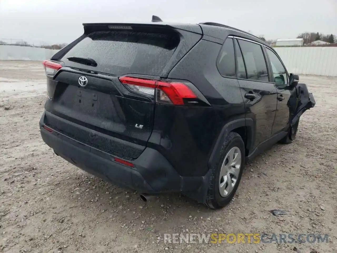 4 Photograph of a damaged car 2T3K1RFV6KW052020 TOYOTA RAV4 2019