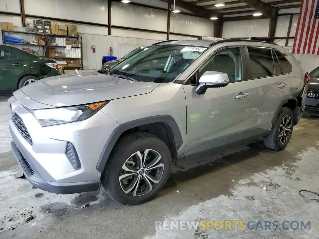 1 Photograph of a damaged car 2T3K1RFV7KC018766 TOYOTA RAV4 2019