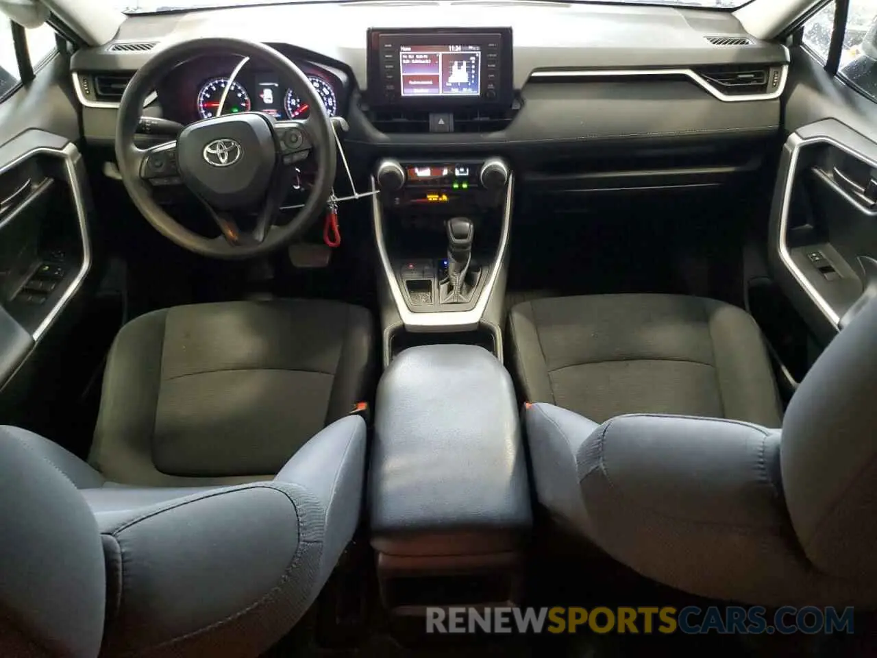 8 Photograph of a damaged car 2T3K1RFV7KC018766 TOYOTA RAV4 2019