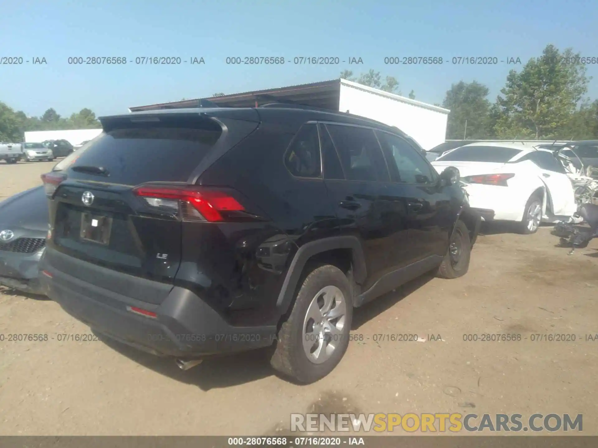 4 Photograph of a damaged car 2T3K1RFV7KW002405 TOYOTA RAV4 2019