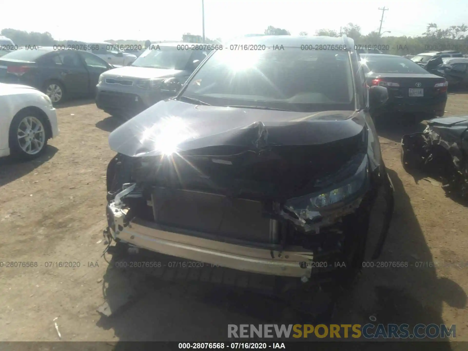 6 Photograph of a damaged car 2T3K1RFV7KW002405 TOYOTA RAV4 2019