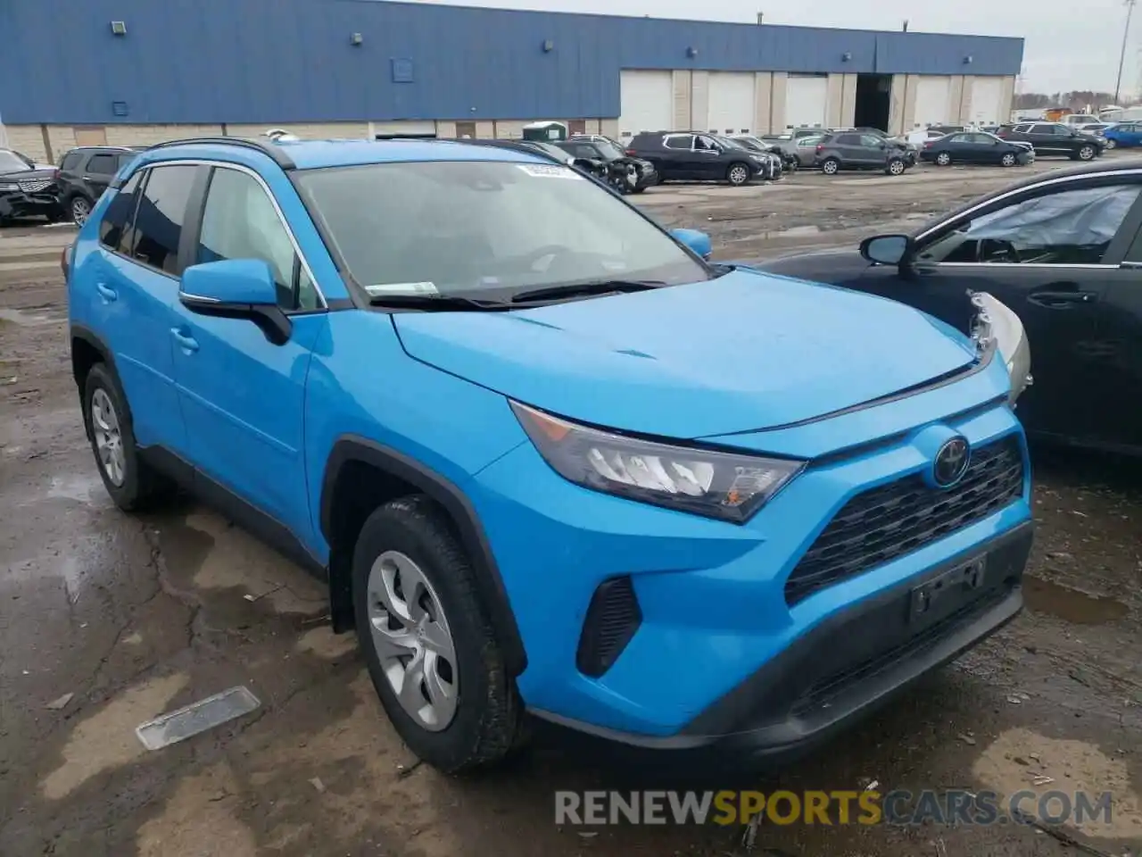 1 Photograph of a damaged car 2T3K1RFV7KW036523 TOYOTA RAV4 2019