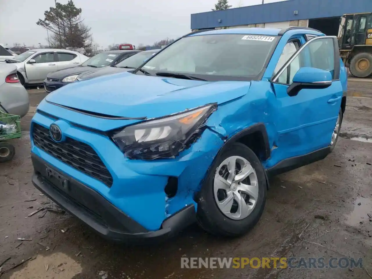 2 Photograph of a damaged car 2T3K1RFV7KW036523 TOYOTA RAV4 2019