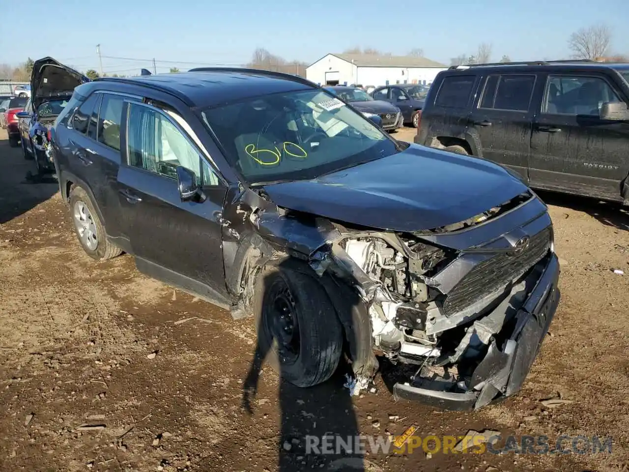 4 Photograph of a damaged car 2T3K1RFV7KW051703 TOYOTA RAV4 2019