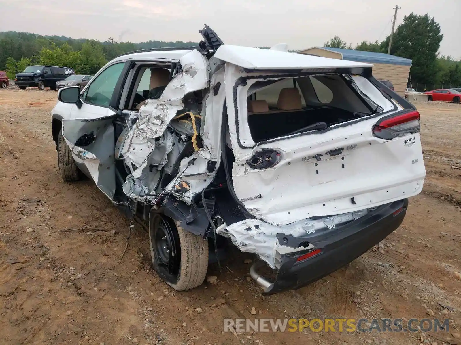 3 Photograph of a damaged car 2T3K1RFV9KW011753 TOYOTA RAV4 2019