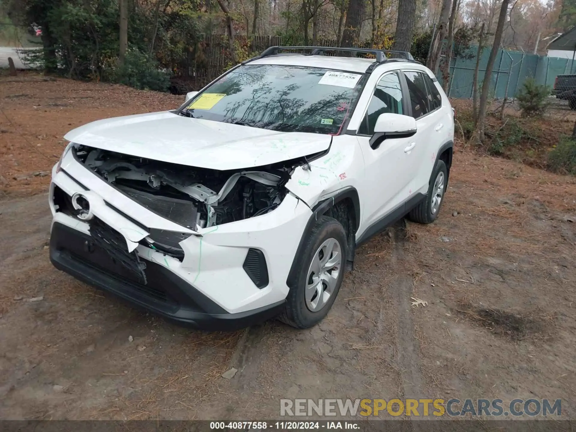 2 Photograph of a damaged car 2T3K1RFV9KW034899 TOYOTA RAV4 2019