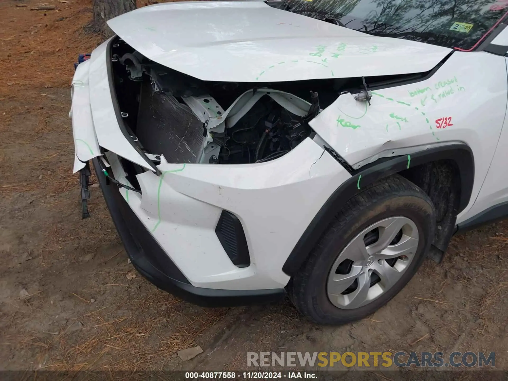 6 Photograph of a damaged car 2T3K1RFV9KW034899 TOYOTA RAV4 2019