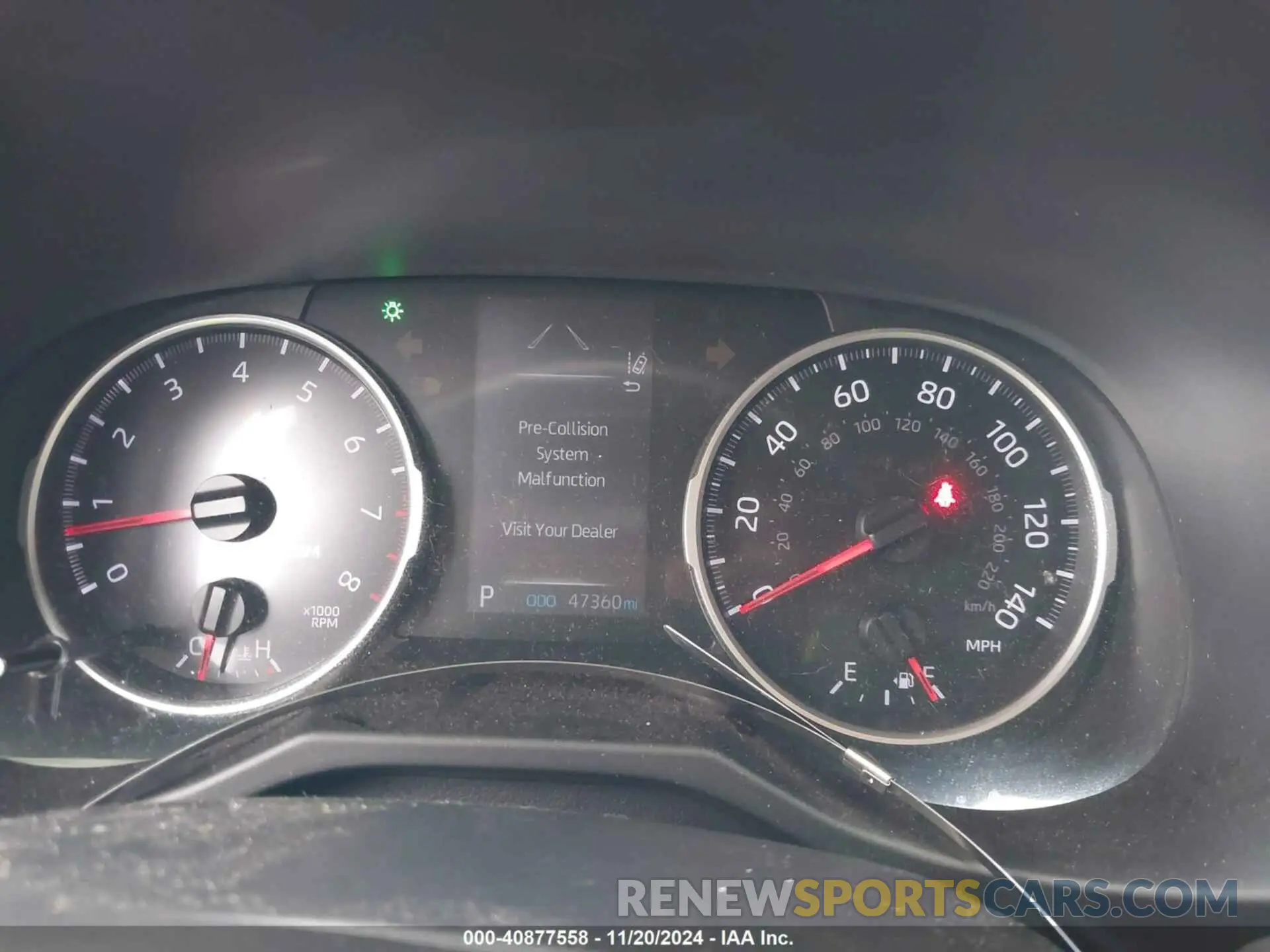 7 Photograph of a damaged car 2T3K1RFV9KW034899 TOYOTA RAV4 2019