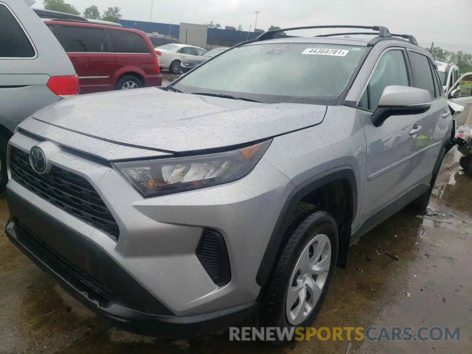 2 Photograph of a damaged car 2T3K1RFV9KW038497 TOYOTA RAV4 2019