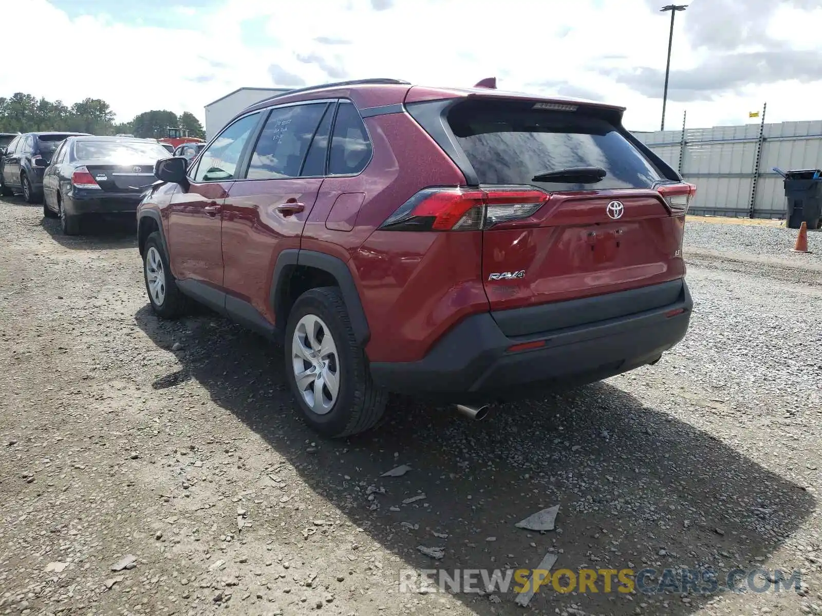 3 Photograph of a damaged car 2T3K1RFVXKC004814 TOYOTA RAV4 2019