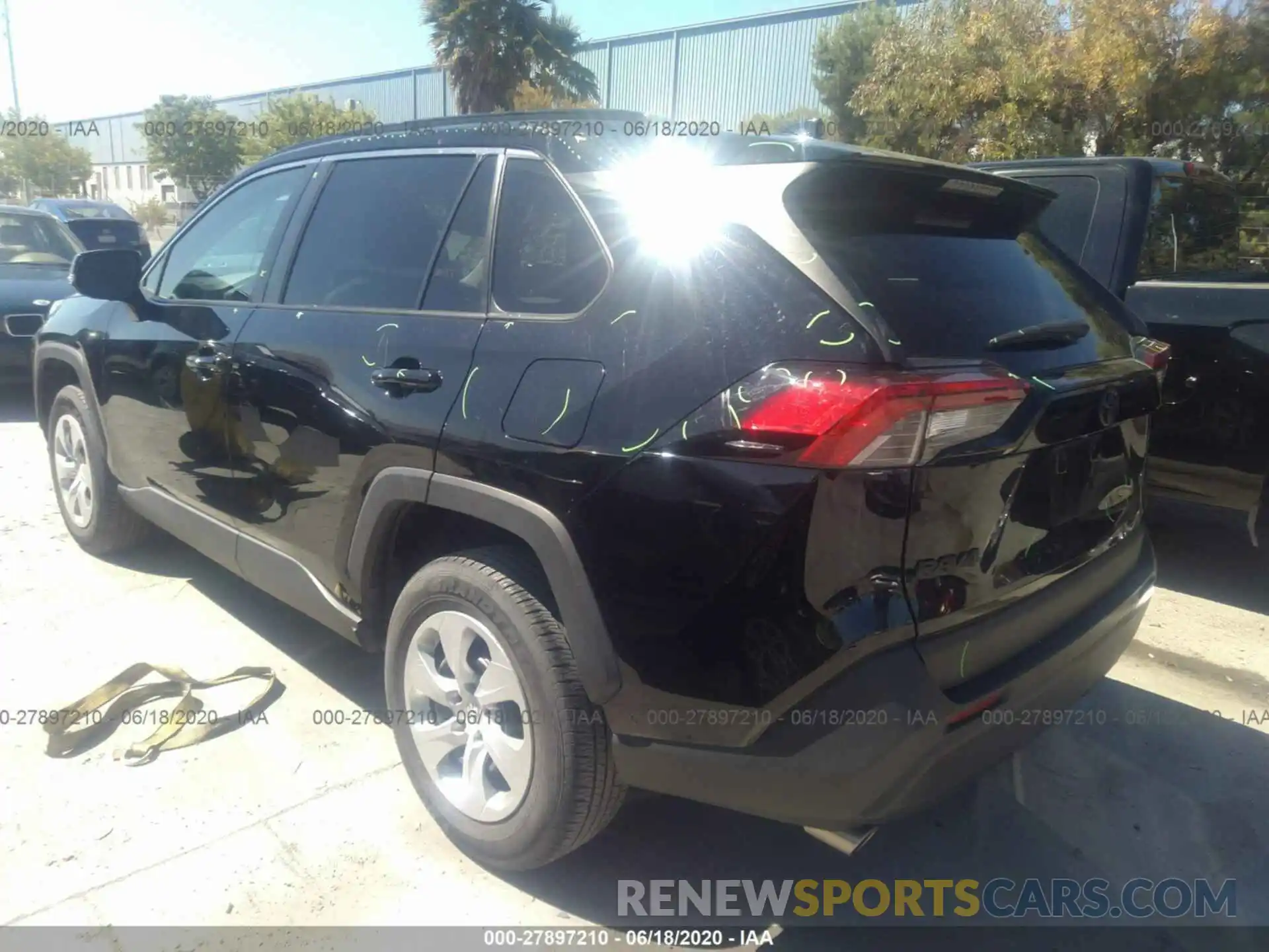 3 Photograph of a damaged car 2T3K1RFVXKW001684 TOYOTA RAV4 2019