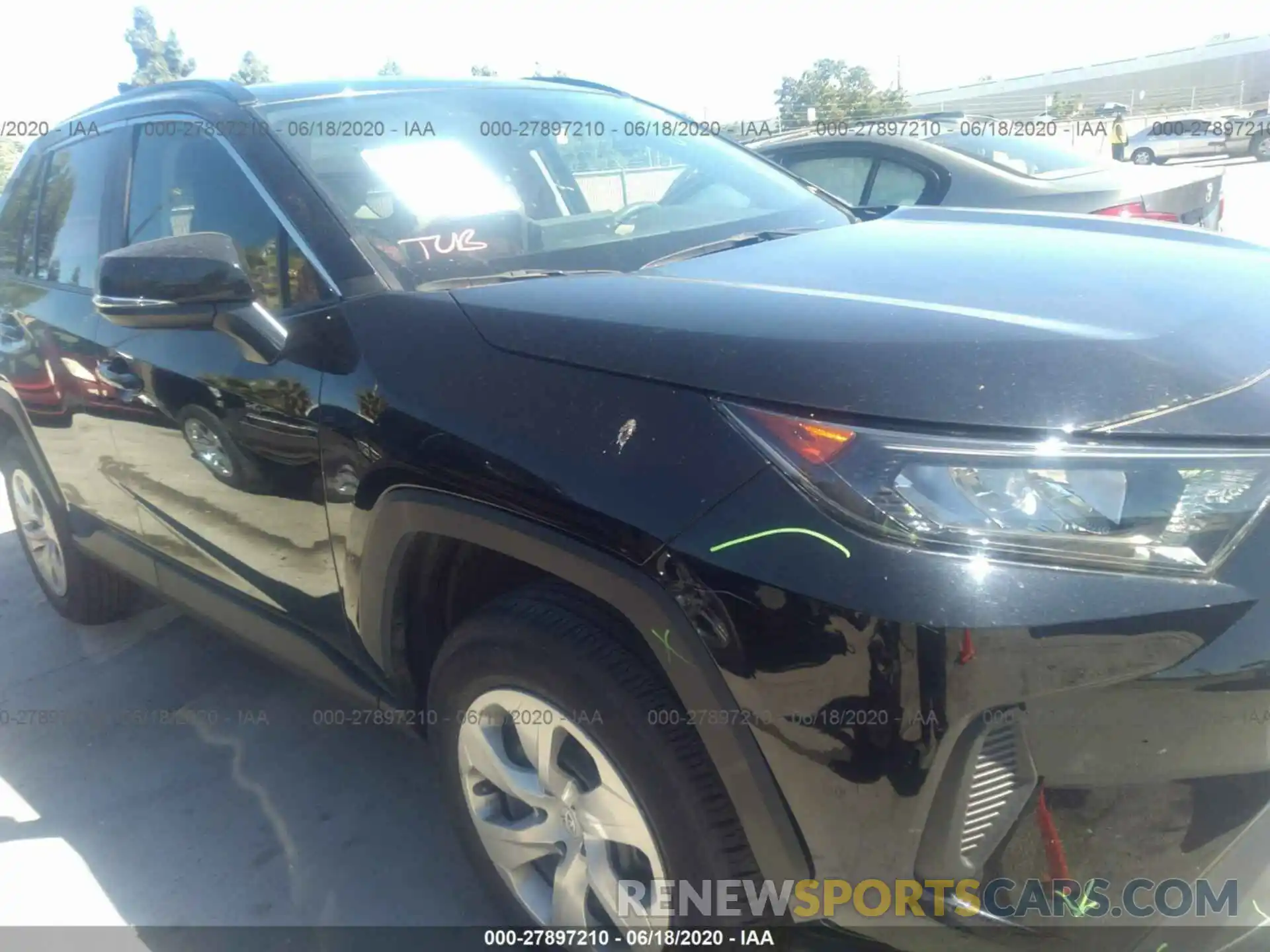 6 Photograph of a damaged car 2T3K1RFVXKW001684 TOYOTA RAV4 2019