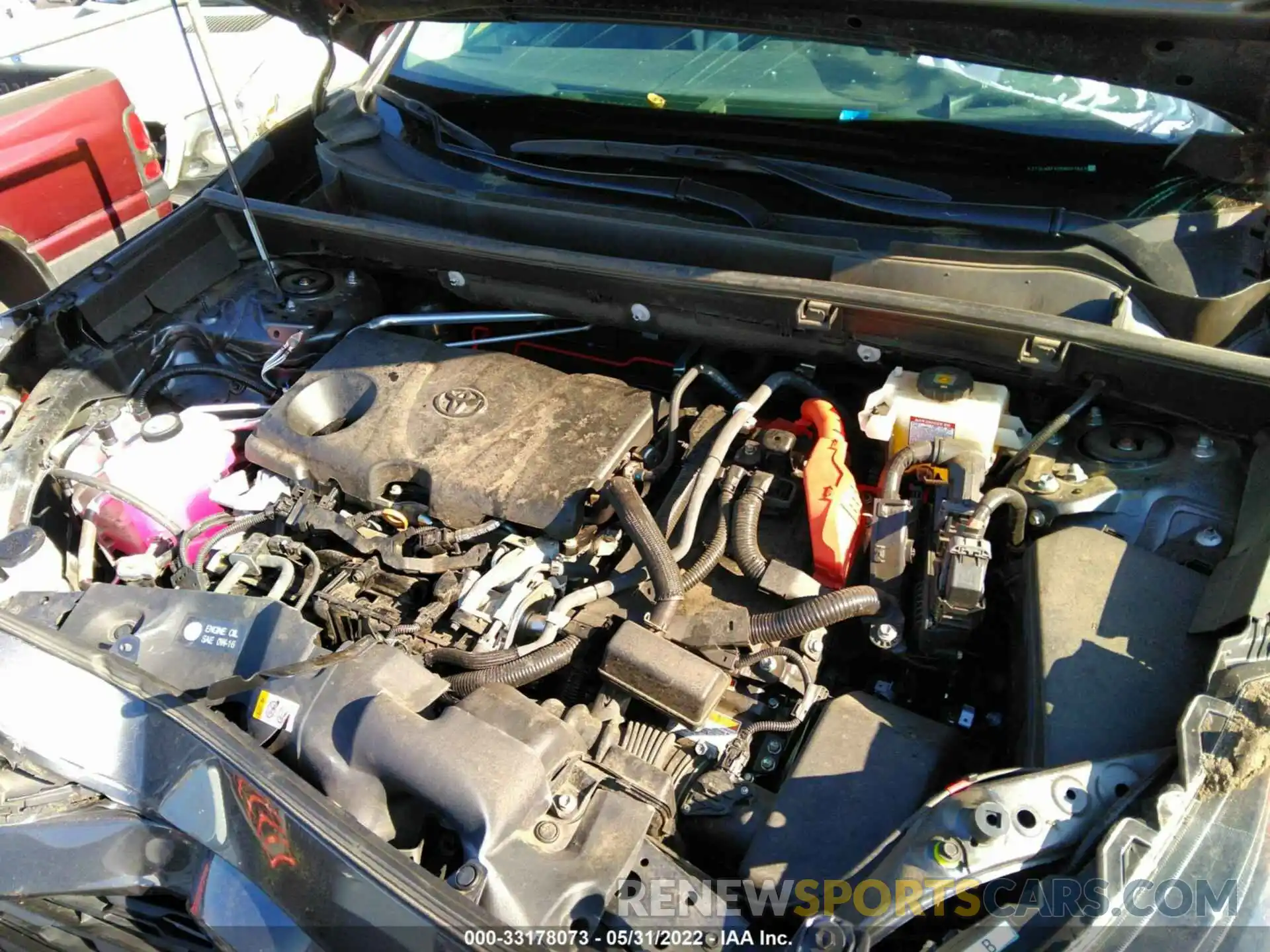 10 Photograph of a damaged car 2T3LWRFV2KW021823 TOYOTA RAV4 2019