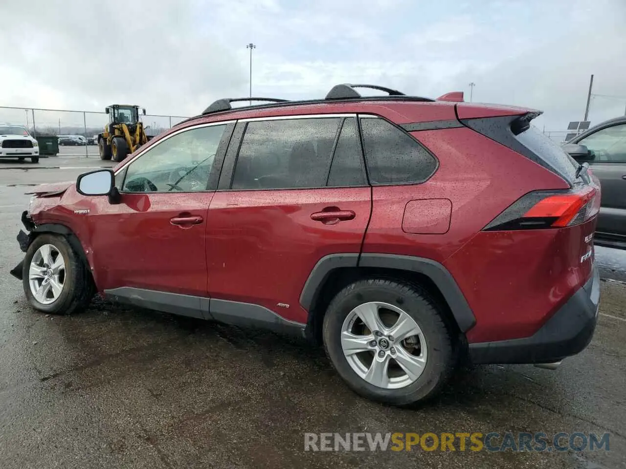 2 Photograph of a damaged car 2T3LWRFV4KW042110 TOYOTA RAV4 2019