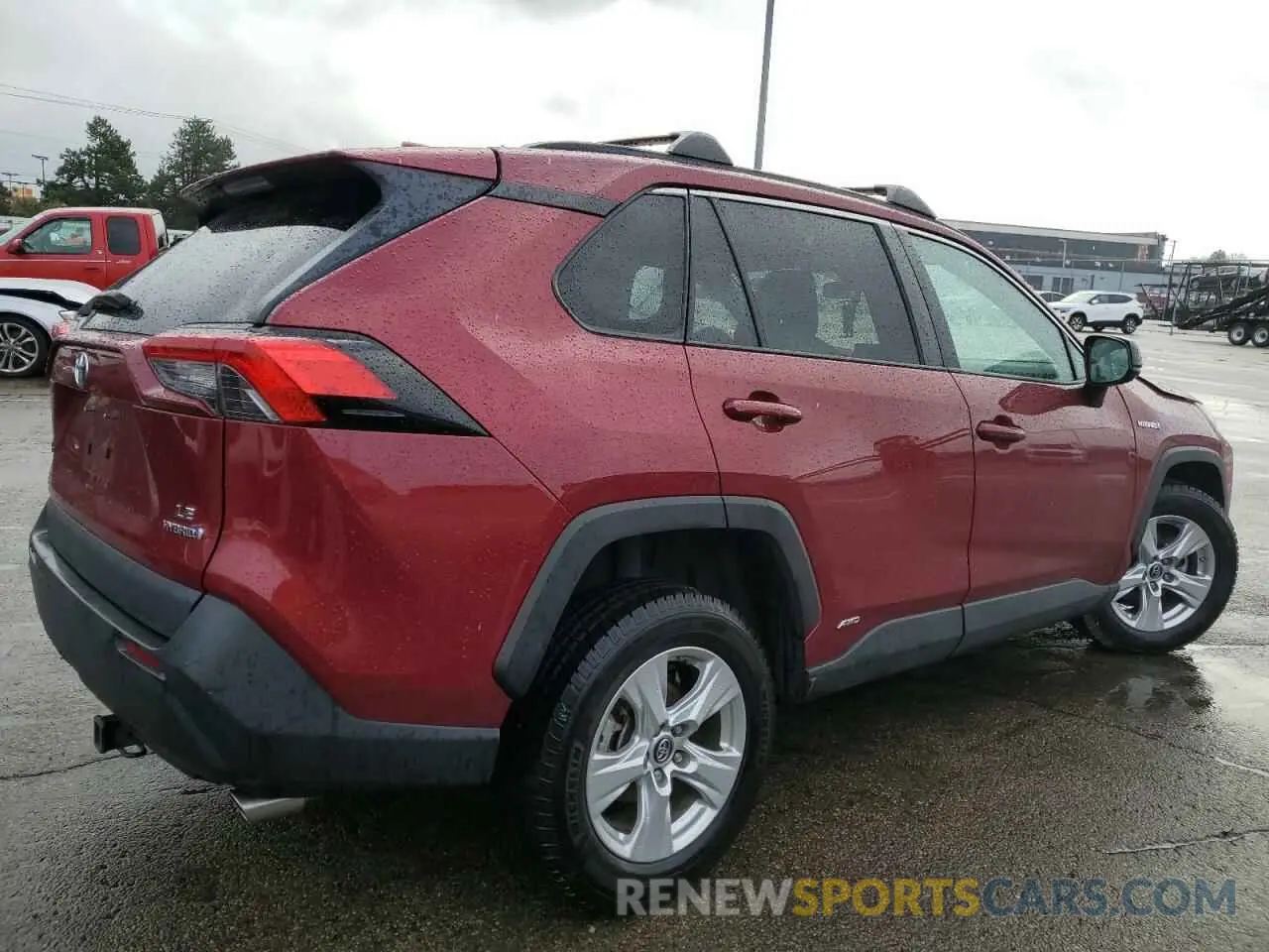 3 Photograph of a damaged car 2T3LWRFV4KW042110 TOYOTA RAV4 2019