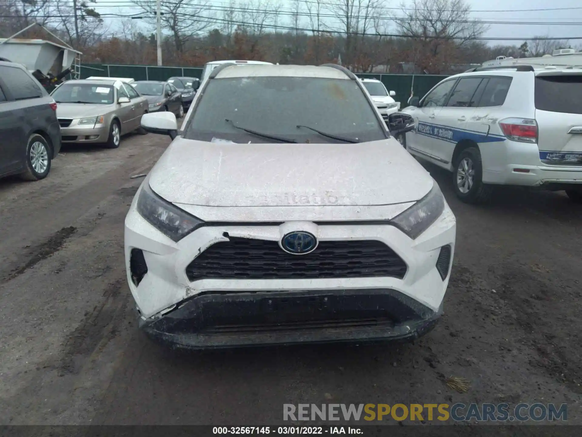 6 Photograph of a damaged car 2T3MWRFV0KW011554 TOYOTA RAV4 2019