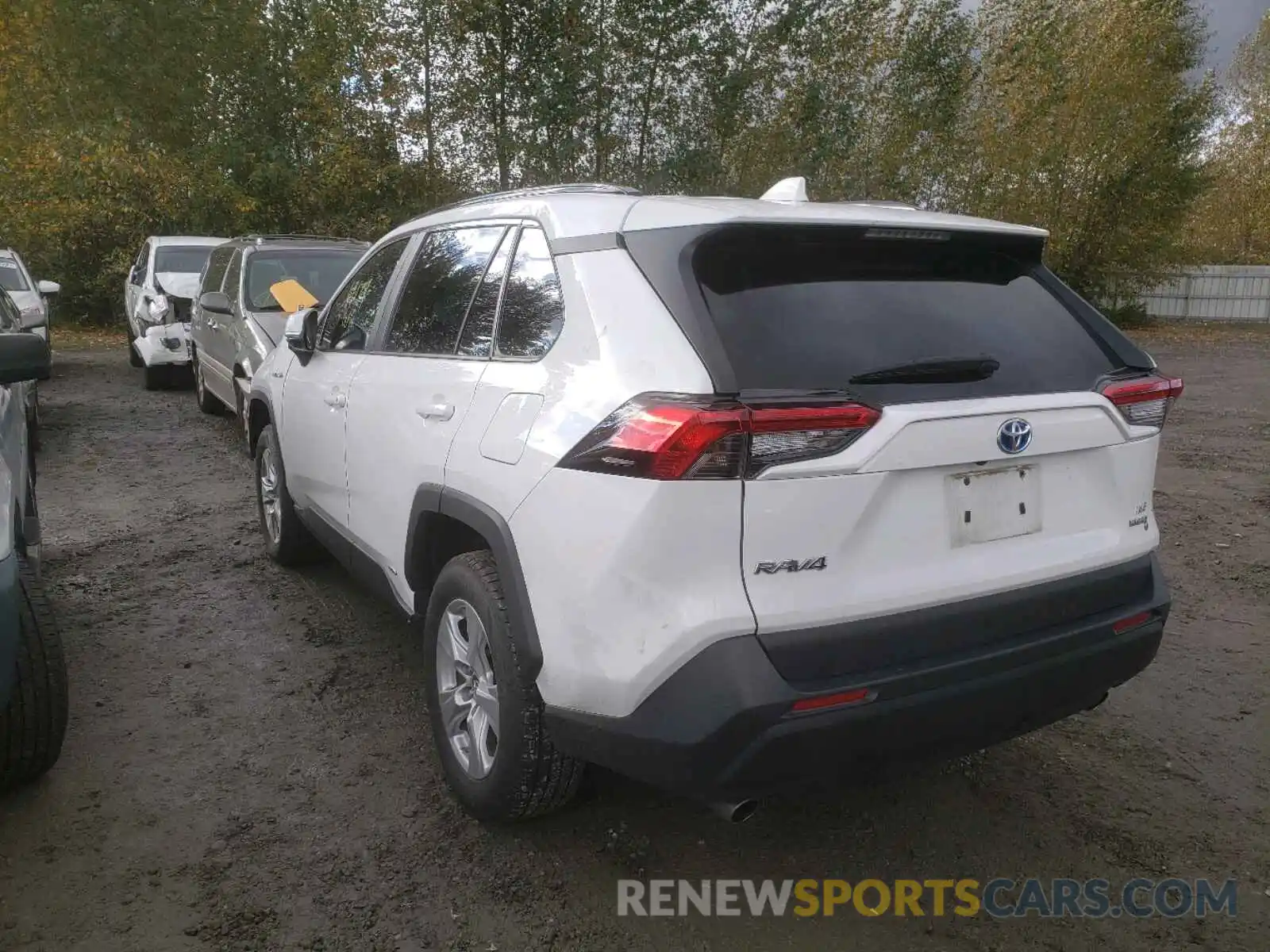 3 Photograph of a damaged car 2T3MWRFV0KW029505 TOYOTA RAV4 2019