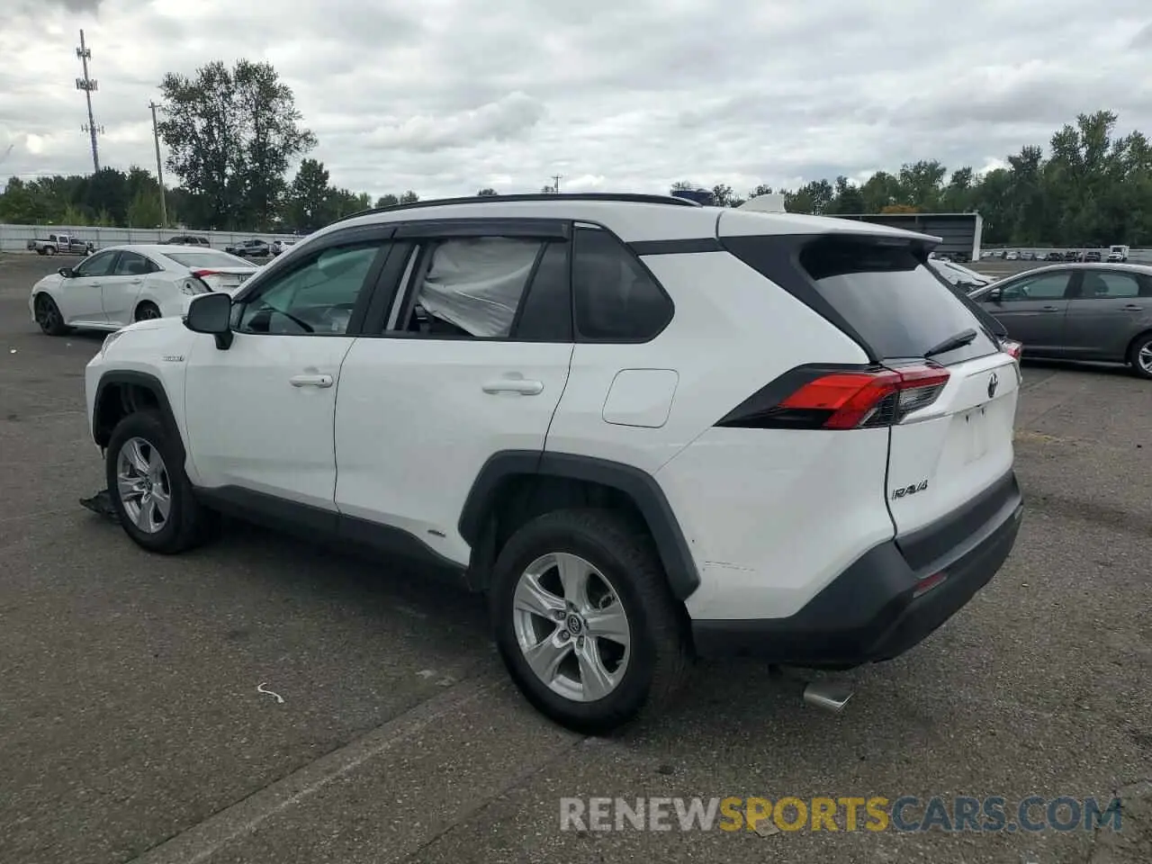 2 Photograph of a damaged car 2T3MWRFV0KW036194 TOYOTA RAV4 2019