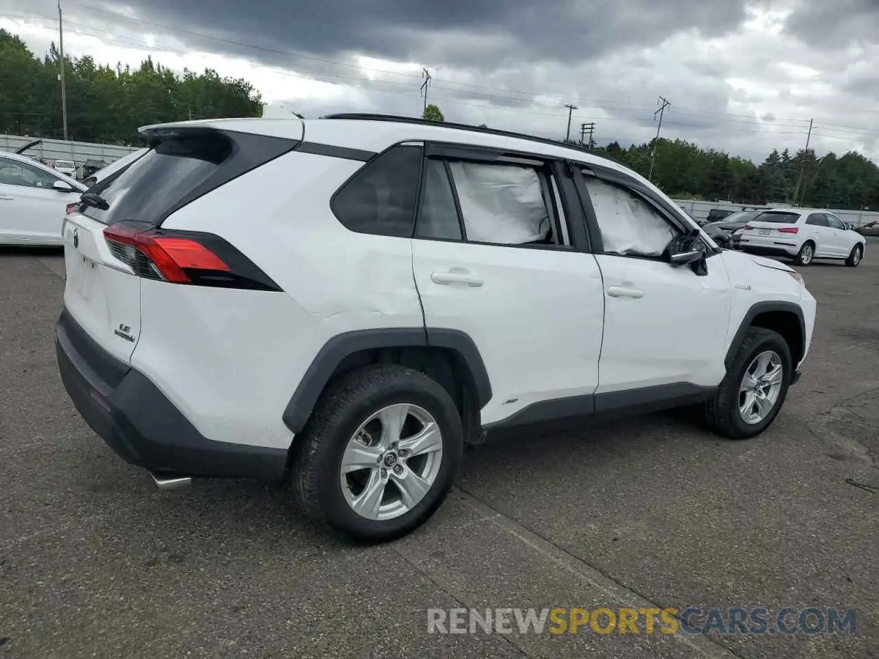 3 Photograph of a damaged car 2T3MWRFV0KW036194 TOYOTA RAV4 2019