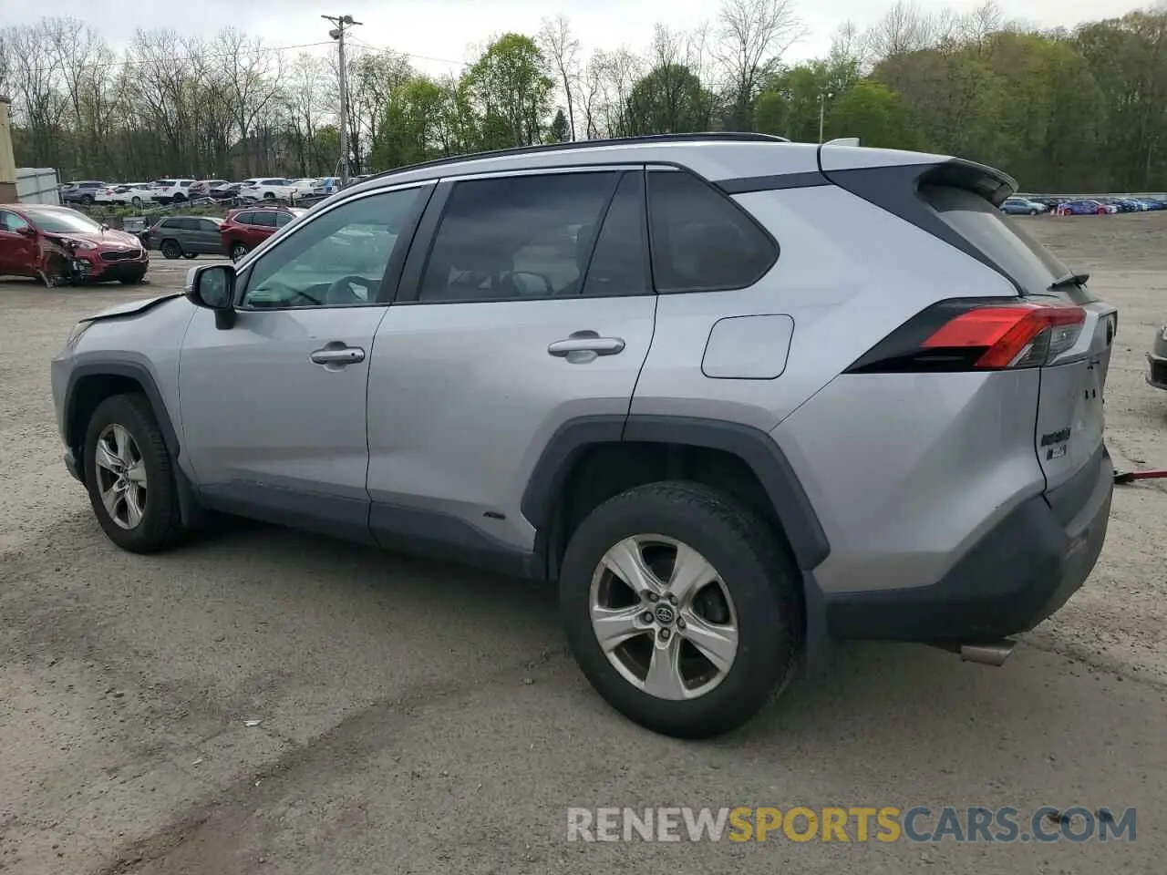 2 Photograph of a damaged car 2T3MWRFV0KW045154 TOYOTA RAV4 2019