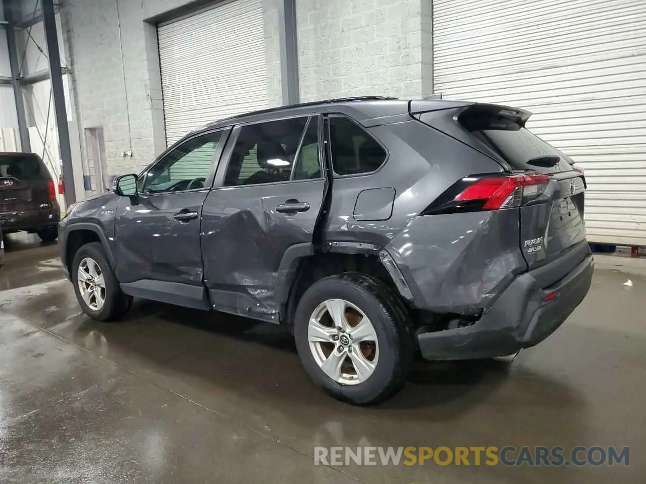 2 Photograph of a damaged car 2T3MWRFV2KW005240 TOYOTA RAV4 2019