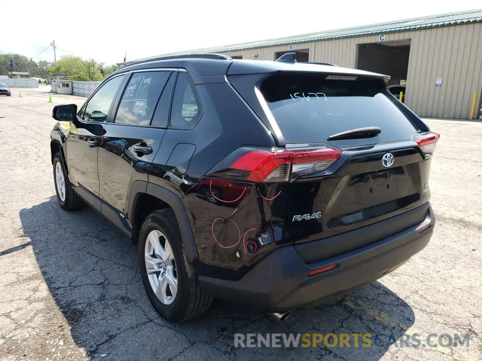 3 Photograph of a damaged car 2T3MWRFV2KW005514 TOYOTA RAV4 2019