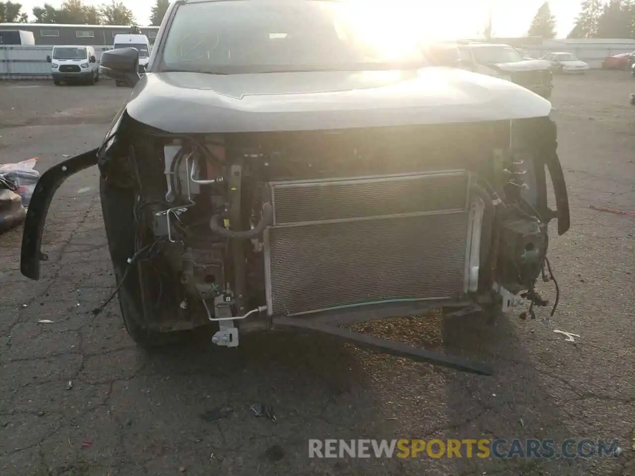 9 Photograph of a damaged car 2T3MWRFV2KW035967 TOYOTA RAV4 2019