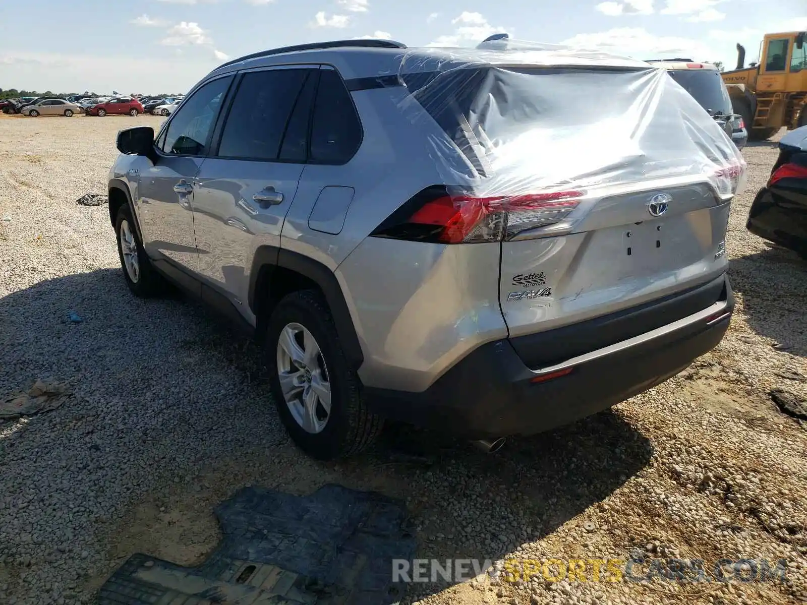 3 Photograph of a damaged car 2T3MWRFV3KW003822 TOYOTA RAV4 2019