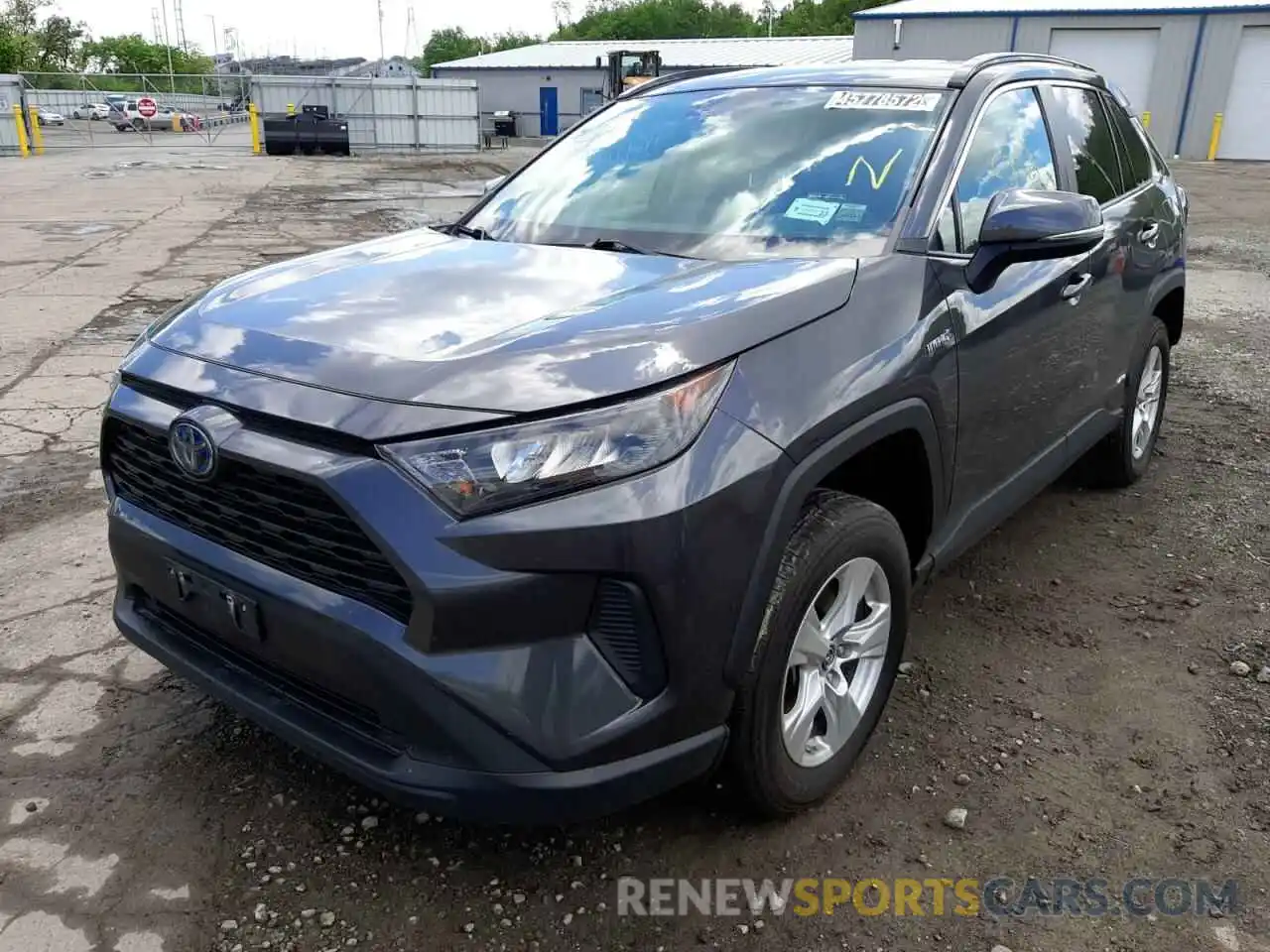 2 Photograph of a damaged car 2T3MWRFV3KW034147 TOYOTA RAV4 2019