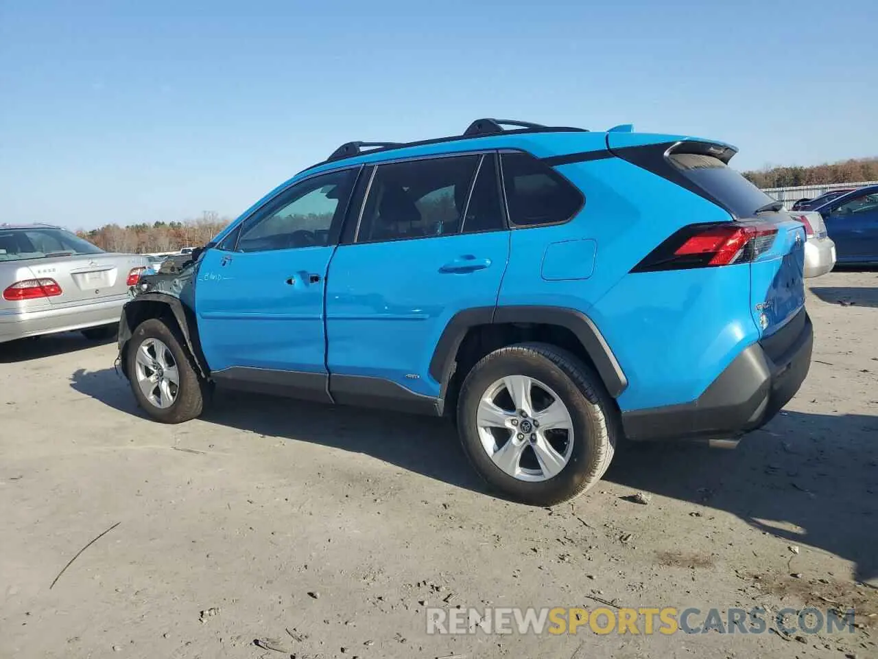 2 Photograph of a damaged car 2T3MWRFV3KW036187 TOYOTA RAV4 2019