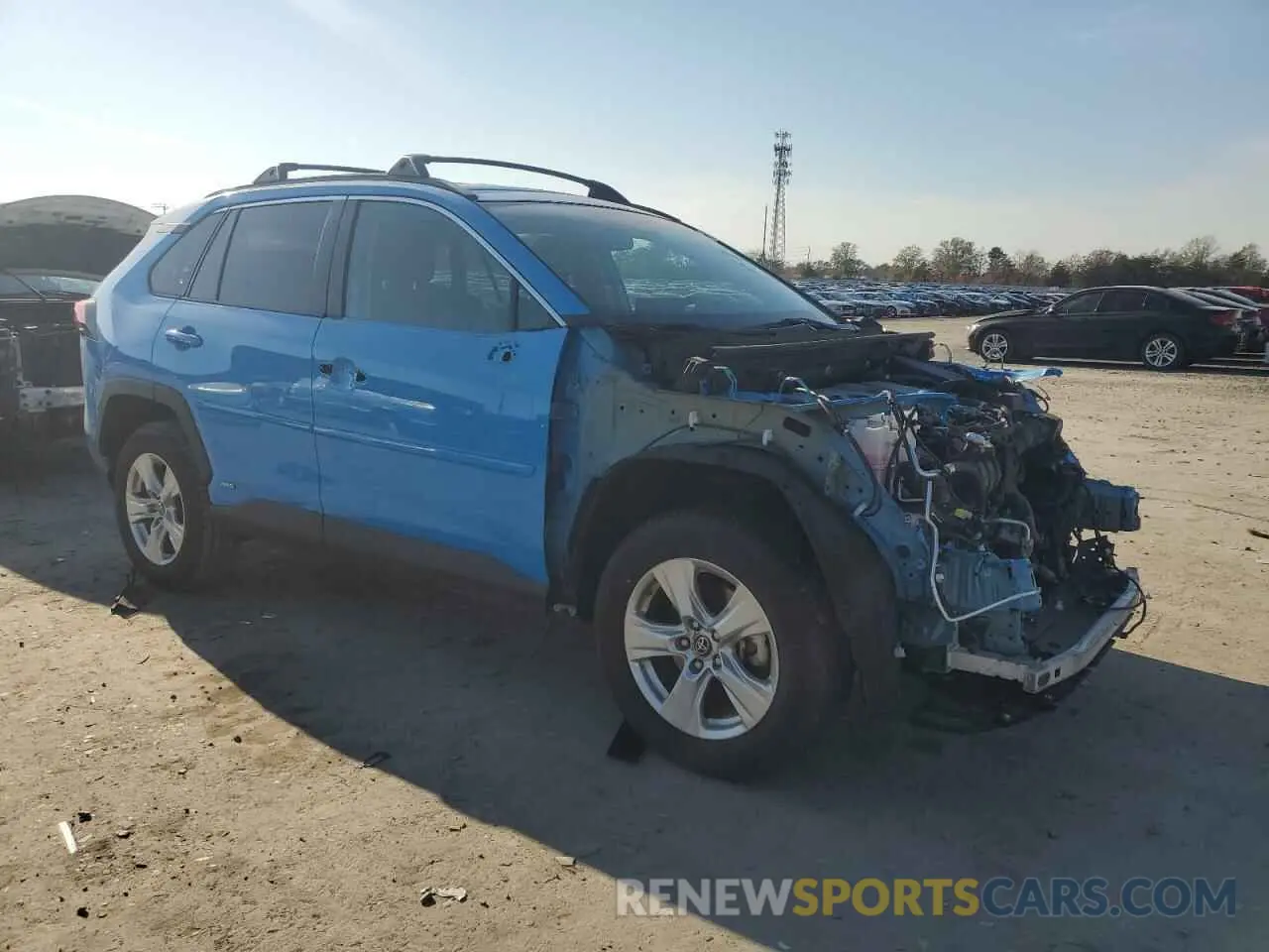 4 Photograph of a damaged car 2T3MWRFV3KW036187 TOYOTA RAV4 2019