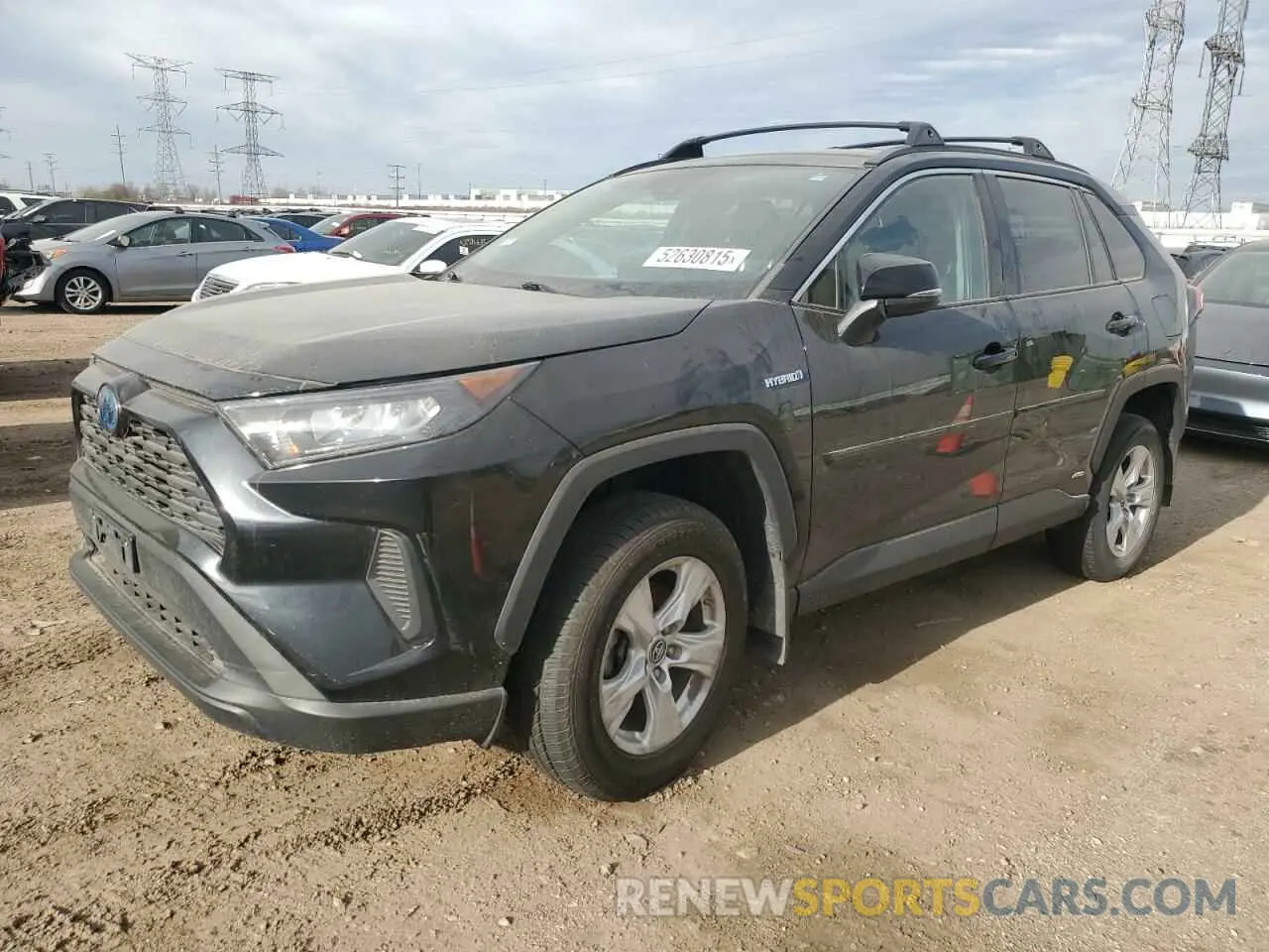 1 Photograph of a damaged car 2T3MWRFV3KW036593 TOYOTA RAV4 2019