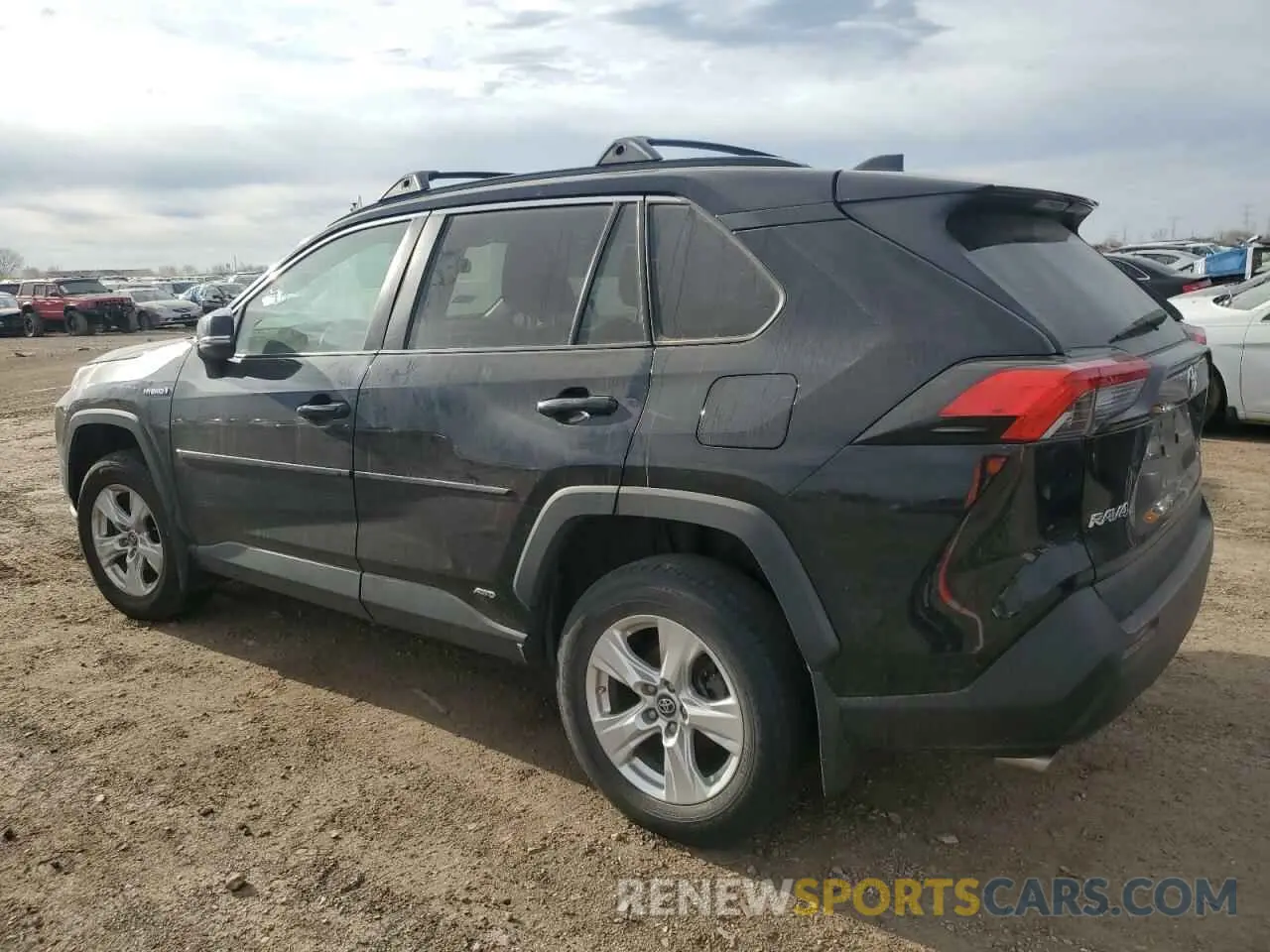 2 Photograph of a damaged car 2T3MWRFV3KW036593 TOYOTA RAV4 2019