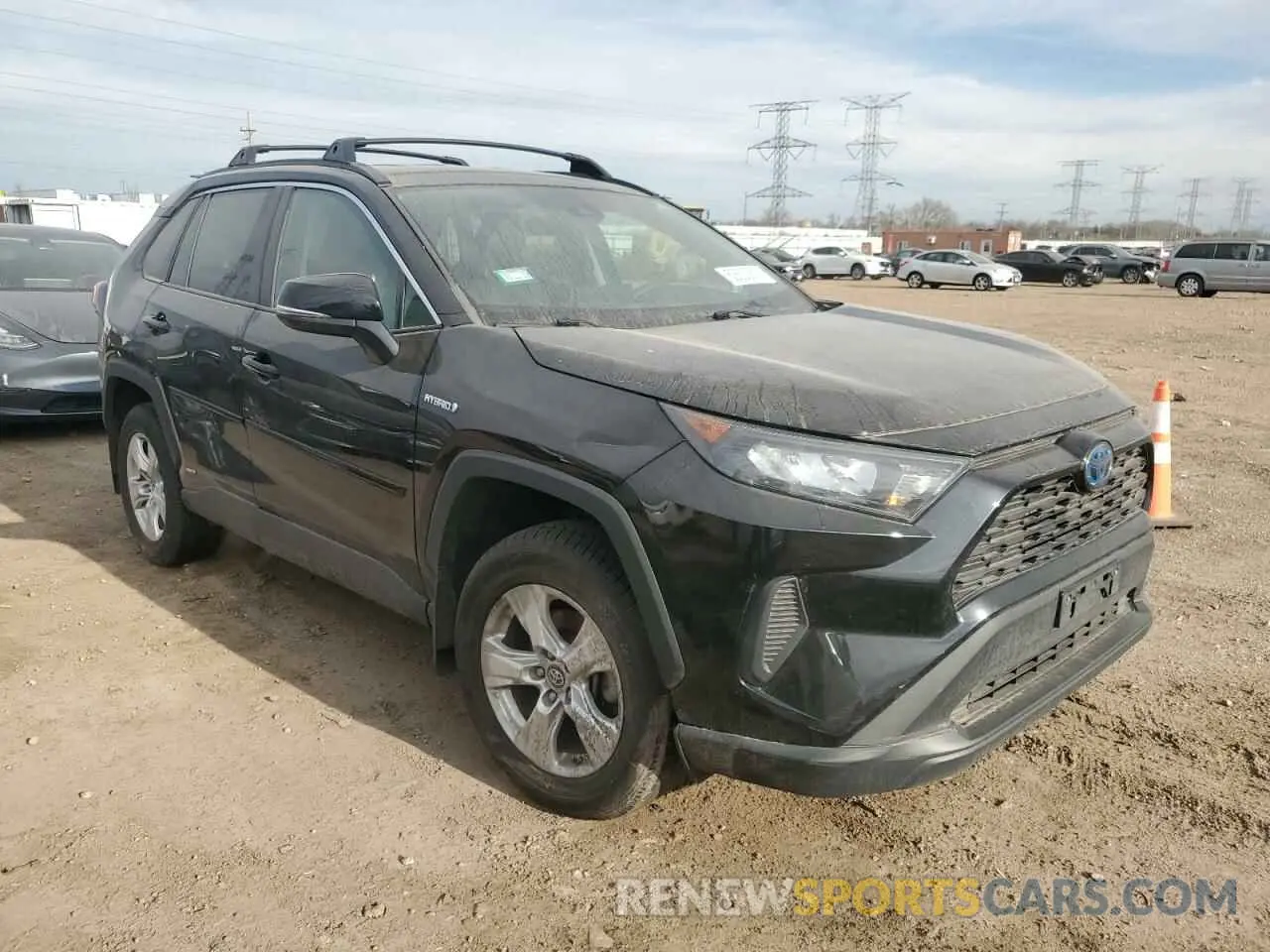 4 Photograph of a damaged car 2T3MWRFV3KW036593 TOYOTA RAV4 2019