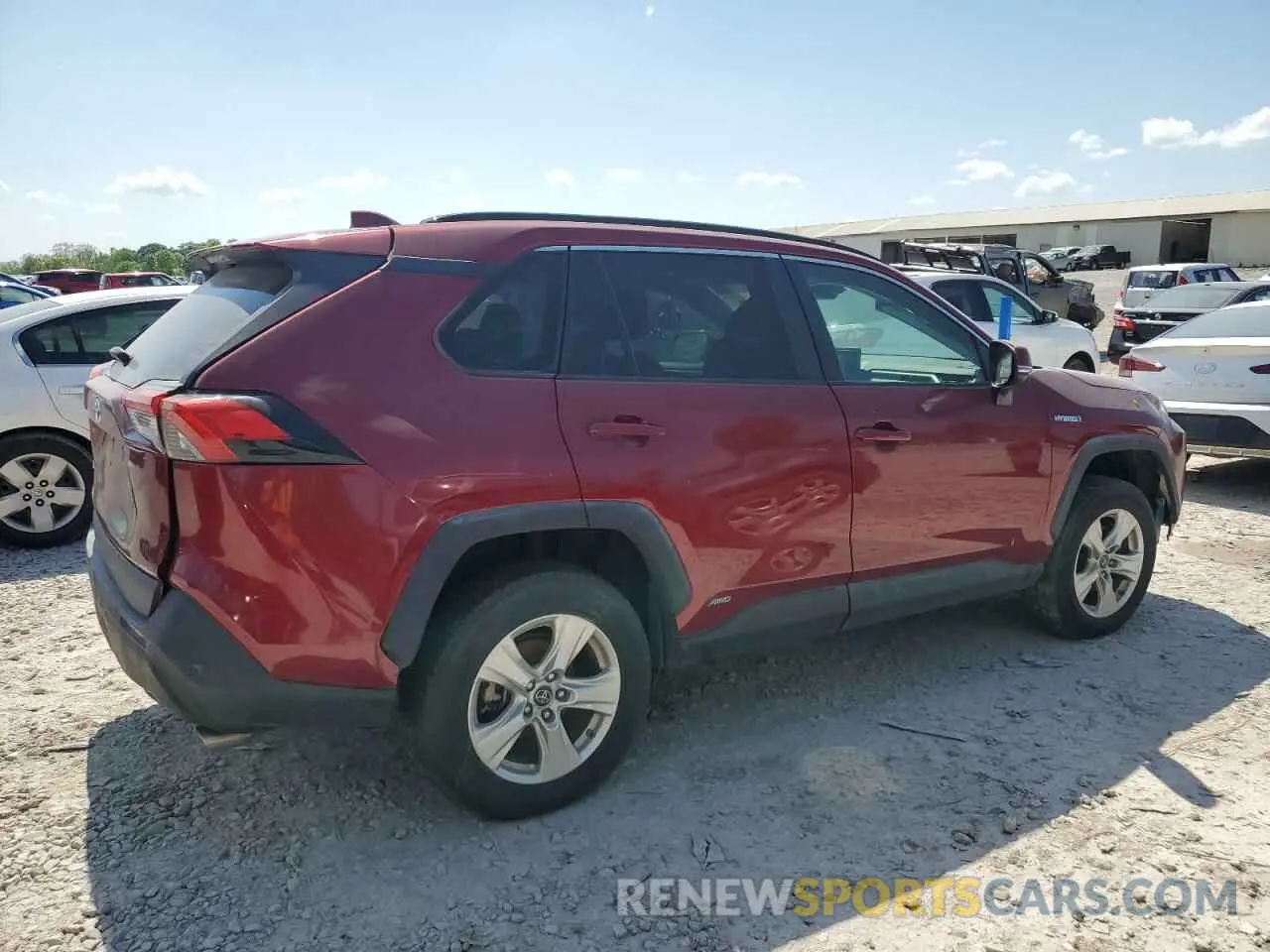 3 Photograph of a damaged car 2T3MWRFV3KW039171 TOYOTA RAV4 2019