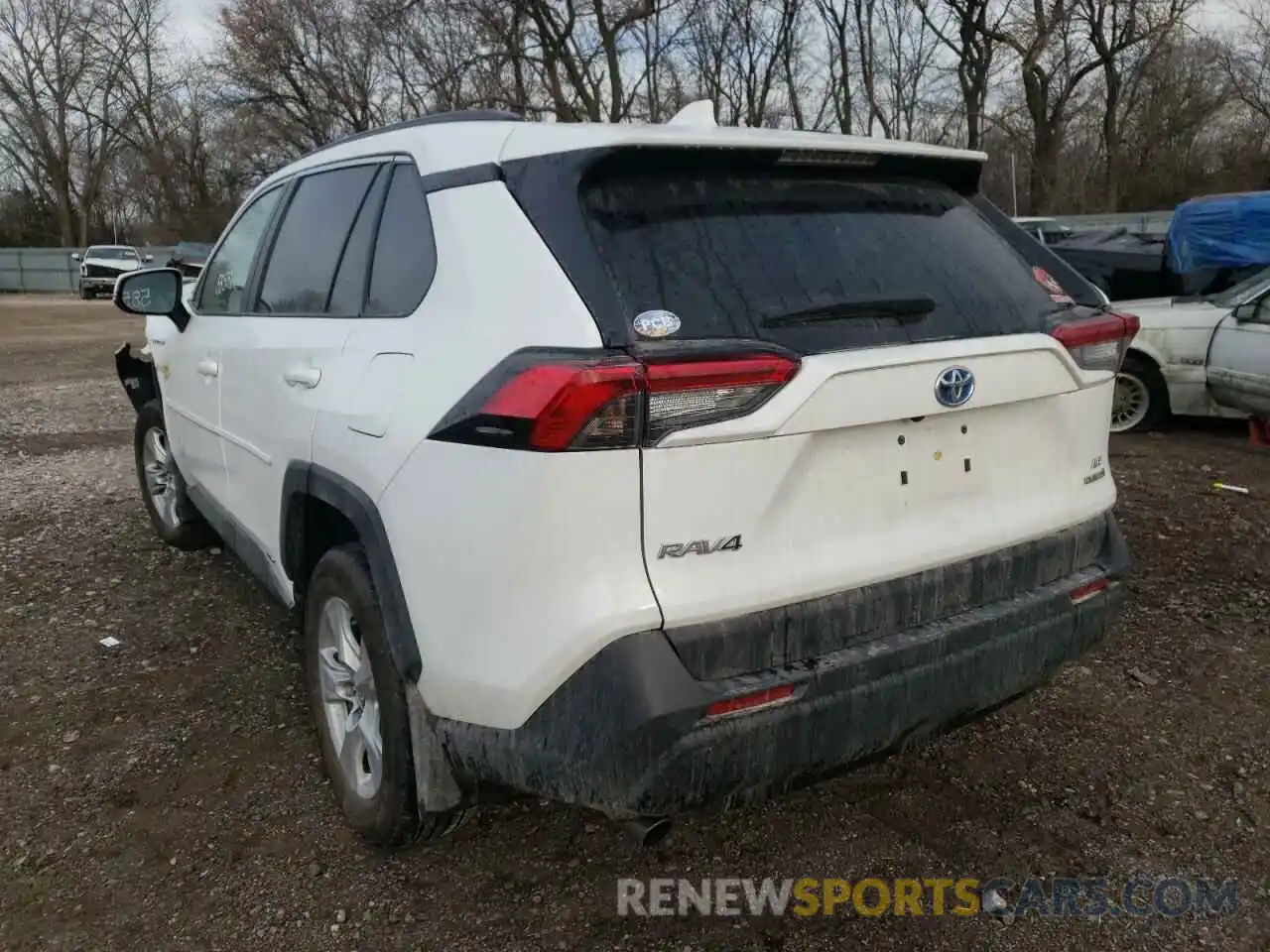 3 Photograph of a damaged car 2T3MWRFV4KW013176 TOYOTA RAV4 2019