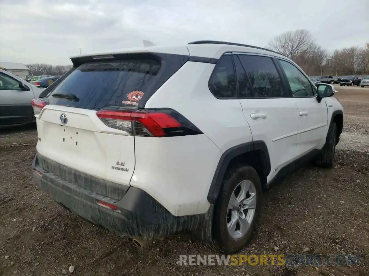 4 Photograph of a damaged car 2T3MWRFV4KW013176 TOYOTA RAV4 2019